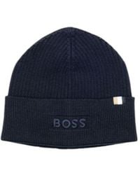 BOSS - Blue Cotton Cap (baseball Hat) - Lyst