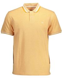 Harmont & Blaine - Orange Cotton Polo Shirt - Lyst
