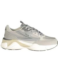 Fila - Grey Polyurethane 's Sneaker - Lyst