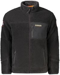 Napapijri - Black Polyamide Men's Jacket - Lyst