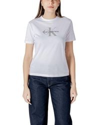 Calvin Klein - Cotton T-Shirt - Lyst