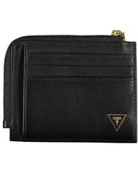 Guess - Sleek Leather Wallet With Rfid Block - Lyst