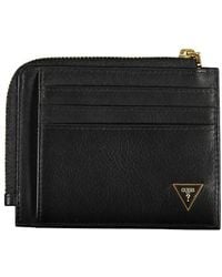 Guess - Sleek Leather Wallet With Rfid Block - Lyst