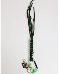 Dolce & Gabbana - Polyester Tape String Dg Logo Keychain Keyring - Lyst
