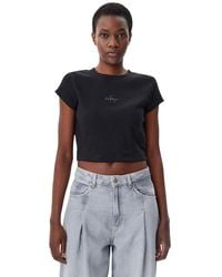 Calvin Klein - Black Cotton T - Lyst