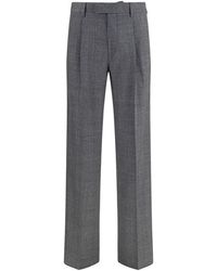 Lardini - Gray Polyester Dress Pants - Lyst