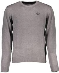 Gianmarco Venturi - Grigio Cotton Mens Sweater - Lyst