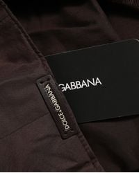Dolce & Gabbana - Men Brown Cotton Newsboy Capello Cabbie Hat - Lyst