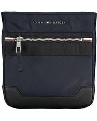 Tommy Hilfiger - Sleek Shoulder Bag With Contrasting Details - Lyst