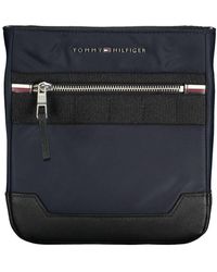 Tommy Hilfiger - Sleek Shoulder Bag With Contrasting Details - Lyst