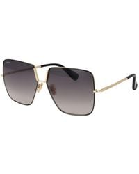 Max Mara - Metal Sunglasses - Lyst