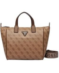 Guess - White Polyethylene Handbag - Lyst
