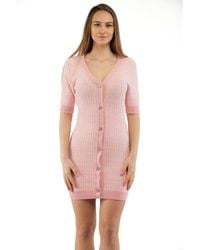 Moschino - Multicolor Viscose Casual Dress - Lyst