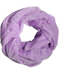 Dolce & Gabbana - Purple Silk Rectangle Wrap Shawl Scarf - Lyst