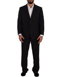 Domenico Tagliente - Polyester Single Breasted Formal Suit - Lyst