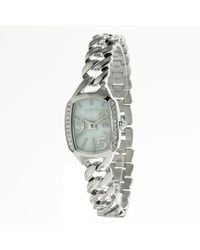 Chronotech - Silver Steel Watch - Lyst