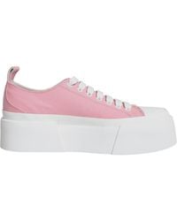 Dolce & Gabbana - Canvas Logo Low Top Sneakers Shoes - Lyst
