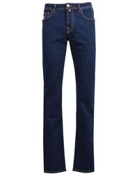 Jacob Cohen - Blue Cotton Jeans & Pant - Lyst
