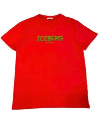 Iceberg - Cotton T-Shirt - Lyst