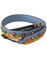 Dolce & Gabbana - Leather Shoulder Strap Accessory - Lyst