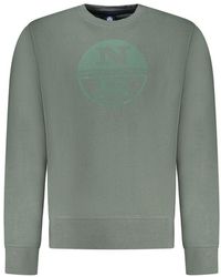 North Sails - Verde Cotton Men Sweatshirt - Lyst