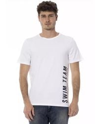 Bikkembergs - W H I T E Beachwear T-shirt - Lyst