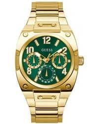 Guess - Gold Stainless Steel Stainless Steel Watch - Lyst