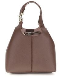 Coccinelle - Brown Calf Leather Bos Taurus Handbag - Lyst