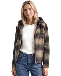 Street One - Brown Polyester Coat - Lyst
