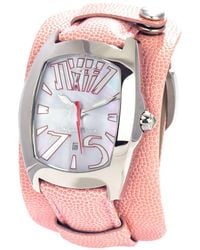 Chronotech - Multicolor Leather Watch - Lyst