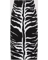 Alaïa - Alaia Zebra Pencil Skirt - Lyst