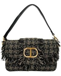 Twinset - Black Pu Shoulder Bag - Lyst