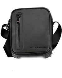 Tommy Hilfiger - Black Polyethylene Shoulder Bag - Lyst