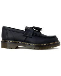 Dr. Martens - Black Leather Platform Pumps - Lyst