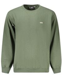 Vans - Verde Cotton Men Sweatshirt - Lyst