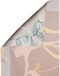 Dolce & Gabbana - Men Multicolor Ballerina Floral Foulard Scarf - Lyst