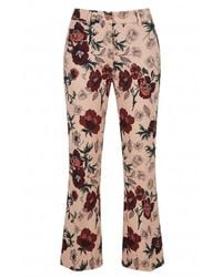 Baldinini - Pink Cotton Pants - Lyst