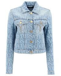 Versace - Cotton Jacket - Lyst