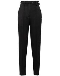 Prada - Wool Pants - Lyst