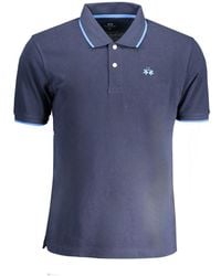 La Martina - Cotton Polo Shirt - Lyst