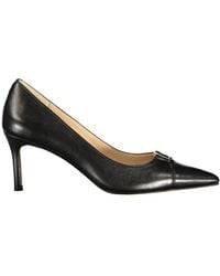 Twinset - Black Leather Classic Shoe - Lyst