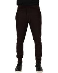 Dolce & Gabbana - Knit Jogger Drawstring Pants - Lyst