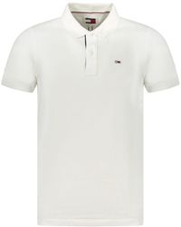 Tommy Hilfiger - White Cotton Men's Polo Shirt - Lyst