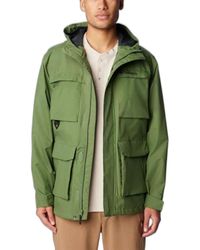 Columbia - Green Polyester Jacket - Lyst