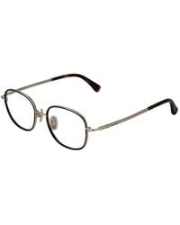 Max Mara - Brown Metal Glasses (frames) - Lyst