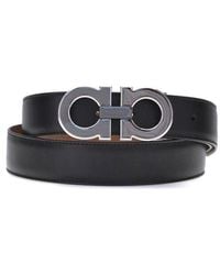 Ferragamo - Gancini Reversible Belt - Lyst