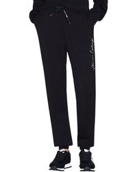 ARMANI EXCHANGE - Bicolor Viscose Joggers (workout Pants) - Lyst