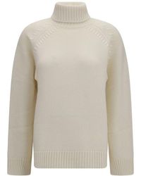 P.A.R.O.S.H. - Beige Cashmere Sweater - Lyst