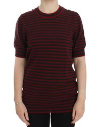 Dolce & Gabbana - Cashmere Short Sleeve Sweater - Lyst
