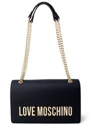 Love Moschino - Black Polyethylene Handbag - Lyst